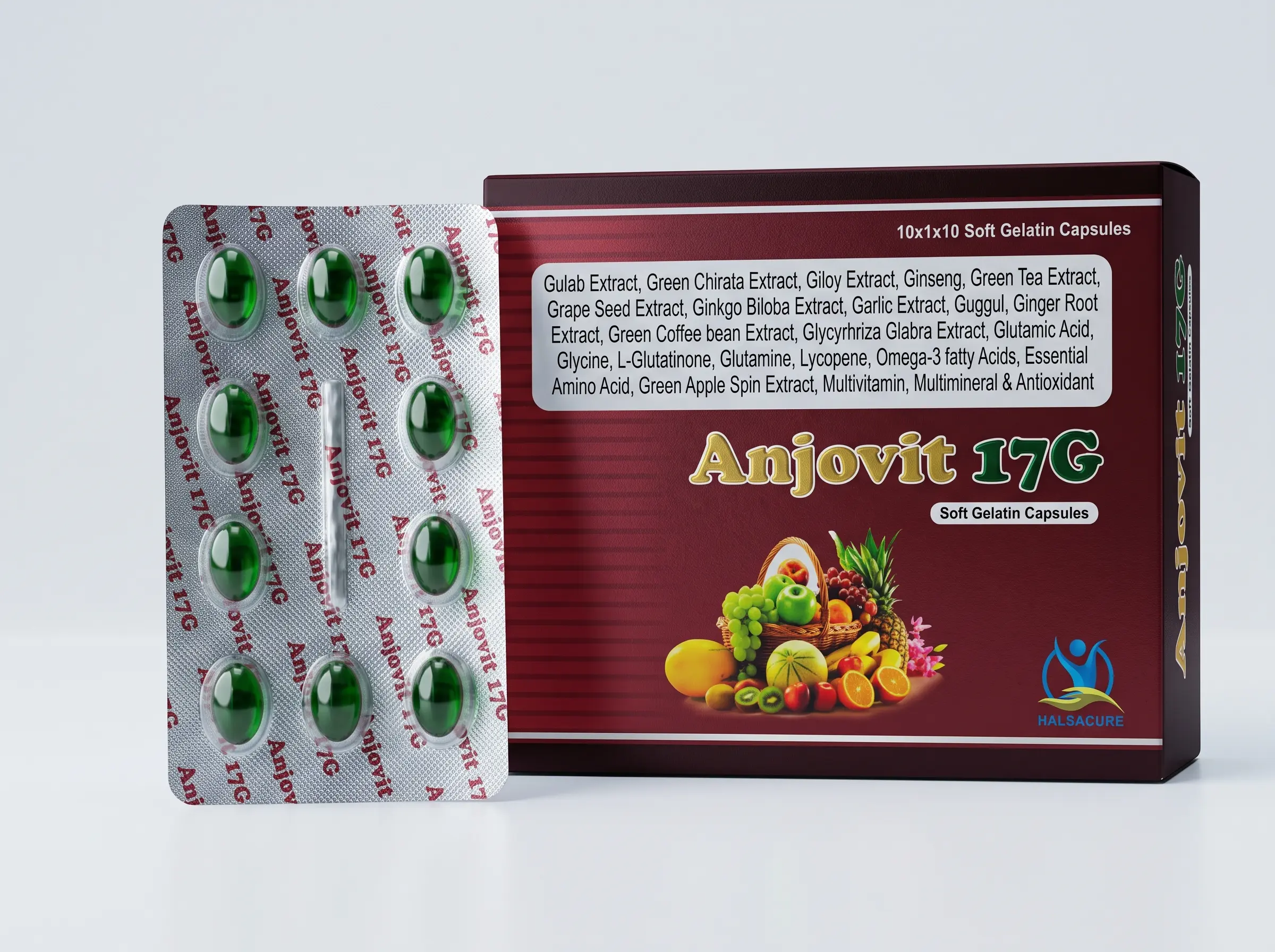 Anjovit 17G Softgels